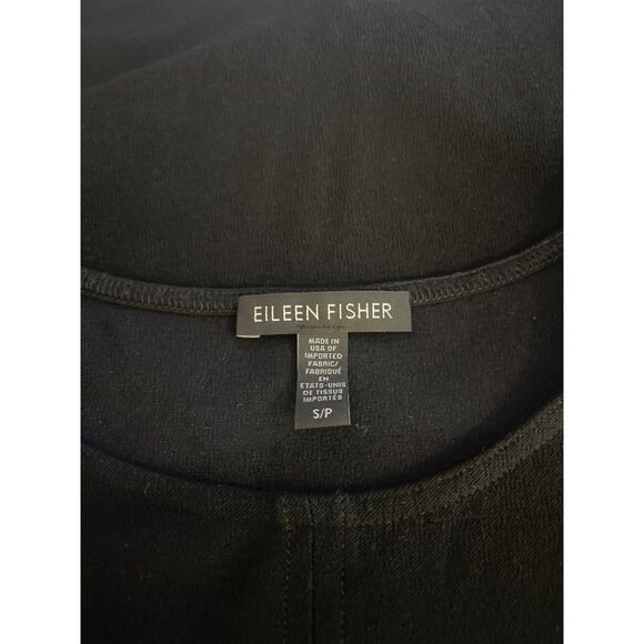 Eileen Fisher Tunic Sleeveless Black Color Size S/P - Picture 4 of 8